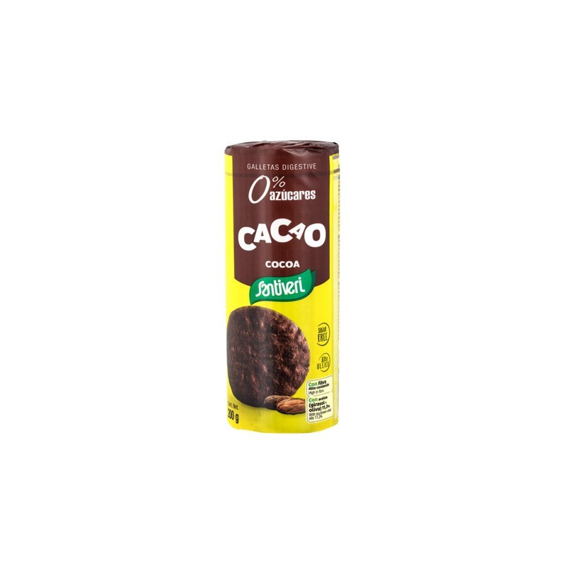 GALLETAS DIGESTIVE CACAO 200 gr