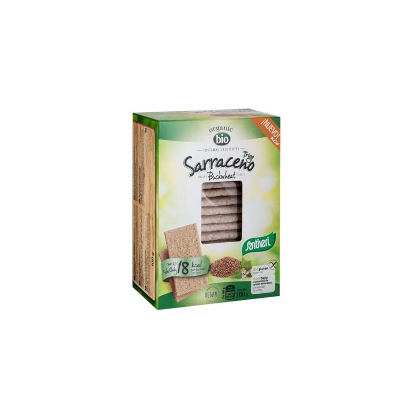 TOSTADAS LIGERA TRIGO SARRACENO BIO-N 100 g
