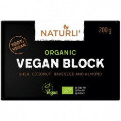 REFRIG NATURLI BLOCK MANTEQUILLA VEGAN BIO 200 gr
