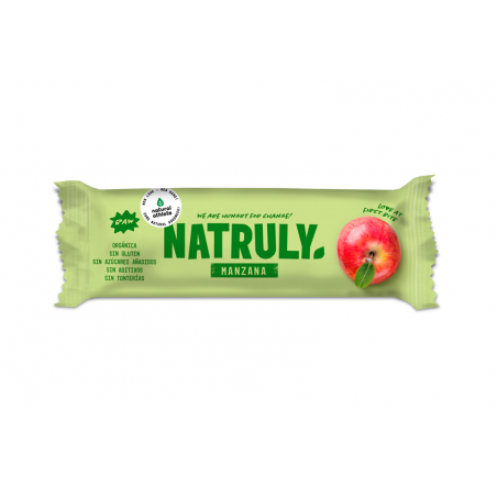 BARRITA ENERGETICA DE MANZANA BIO 40 GR