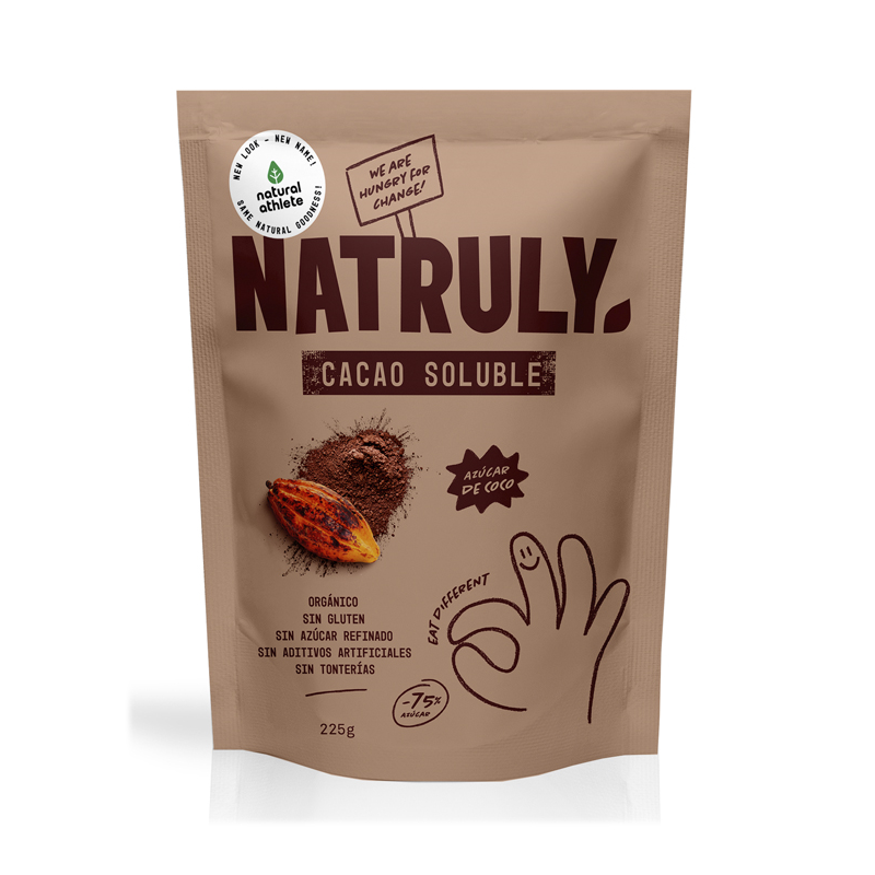 CACAO SOLUBLE EN POLVO  BIO 225 GR