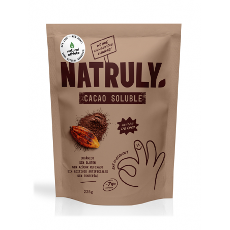 CACAO SOLUBLE EN POLVO  BIO 225 GR