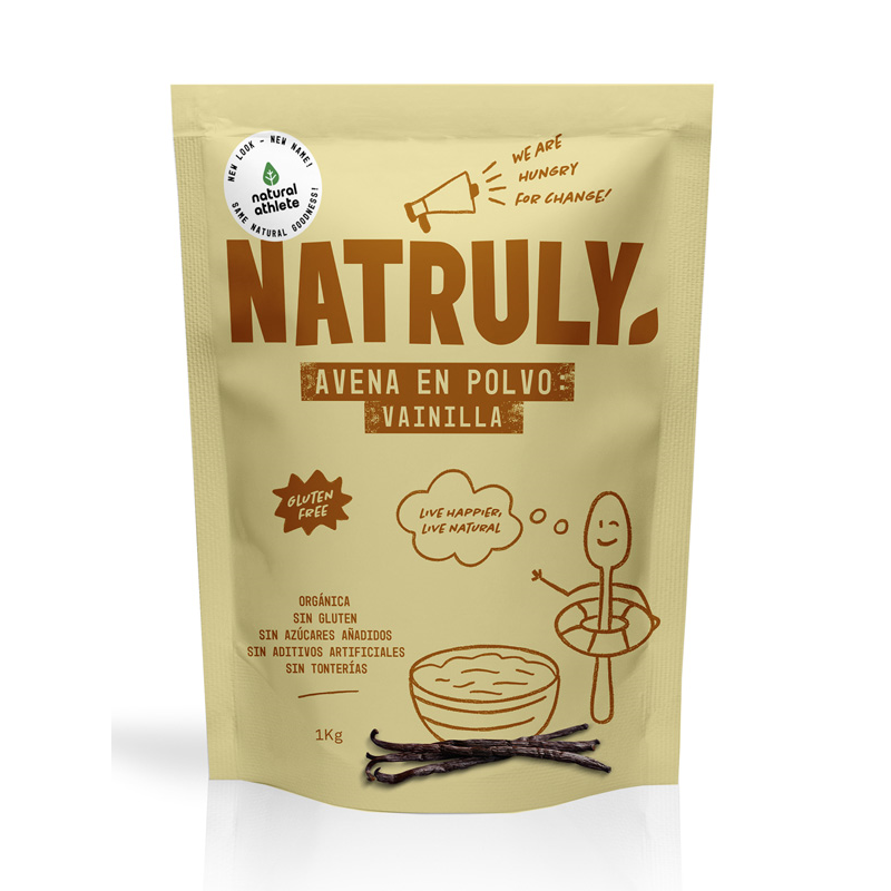 NATURAL AVENA POLVO VAINILLA 1 KG