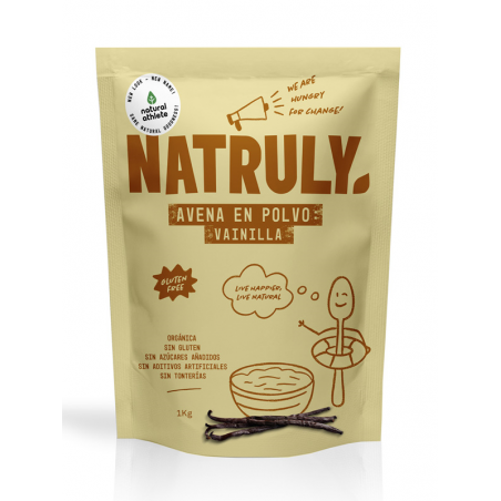 NATURAL AVENA POLVO VAINILLA 1 KG