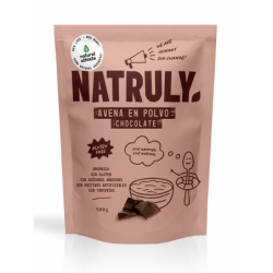 NATURAL AVENA EN POLVO CHOCOLATE  BIO 500 G