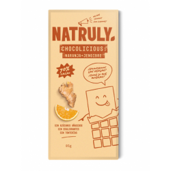 CHOLOLATE CON NARANJA Y JENGIBRE 85 G