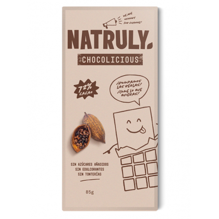CHOCOLATE NEGRO 85 G