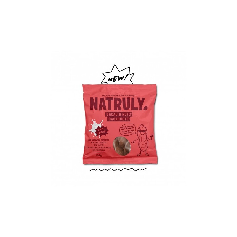 CACAHUETE RECUBIERTO DE CHOCOLATE CON LECHE 150 GR