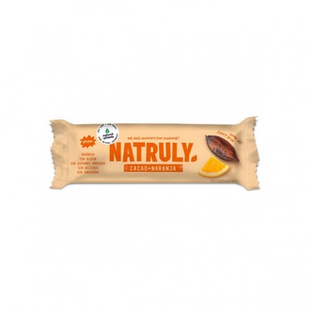 BARRITA RAW BIO CACAO Y NARANJA 40 GR