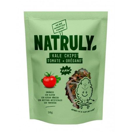 CHIPS BIO KALE, TOMATE Y OREGANO 30 GR