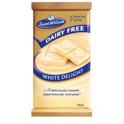 CHOCOLATE BLANCO VEGANO 100GR (SWEET WILLIAM)