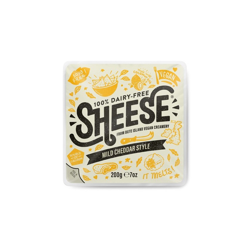 REFRIG ESTILO QUESO VEGANO CHEDDAR SEMICURADO BLOQUE 200 G
