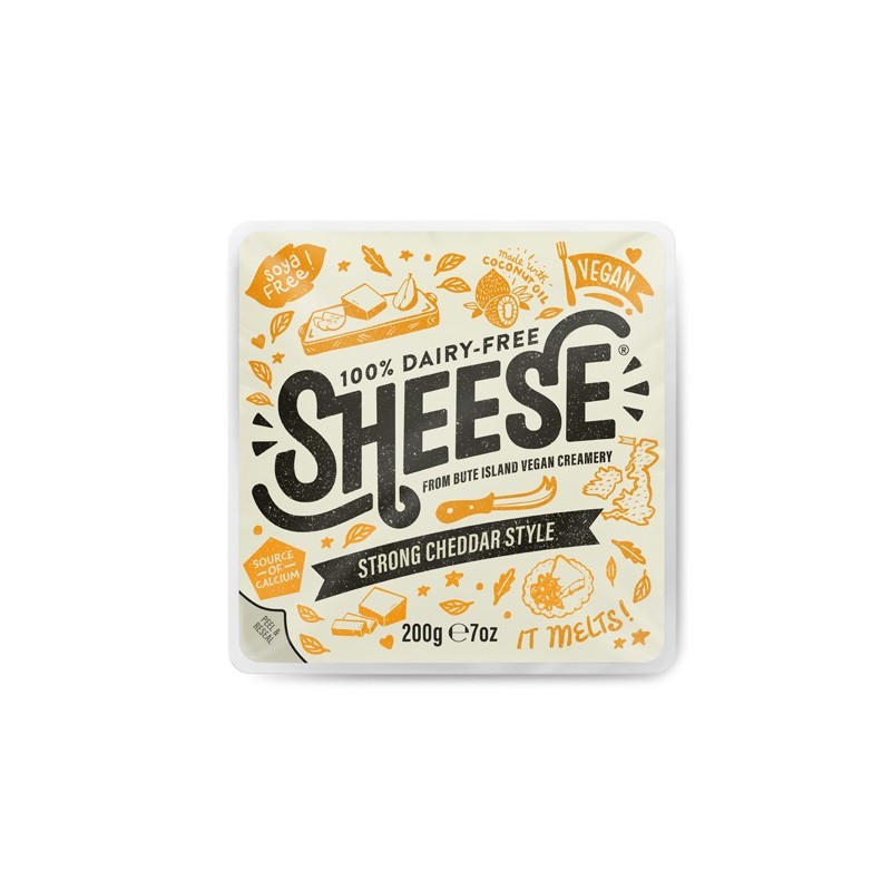 REFRIG ESTILO QUESO VEGANO CHEDDAR CURADO VIEJO BLOQUE 200 G