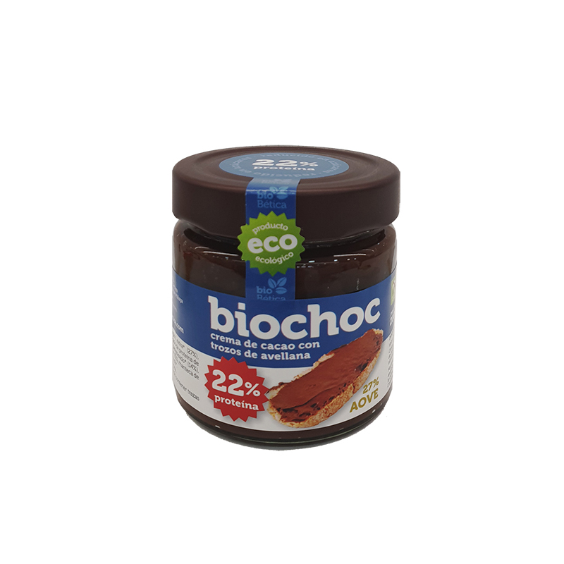 BIOCHOC AVELLANAS BIO 22%PROTEINA 200GR