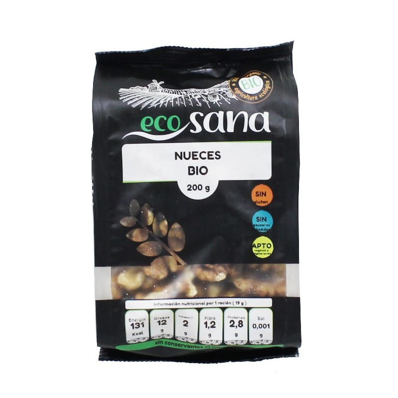 NUECES MITADES BIO 100GR ECOSANA