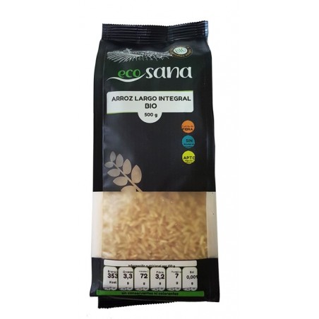 ARROZ LARGO INTEGRAL BIO 500 GR ECOSANA