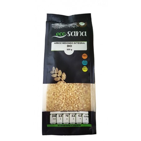 ARROZ REDONDO INTEGRAL BIO 500GR ECOSANA