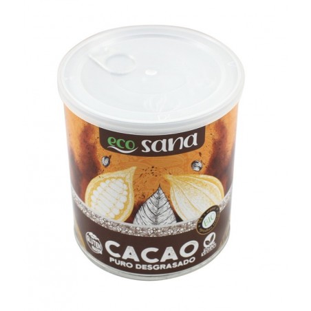 CACAO PURO DESGRASADO BIO 275GR ECOSANA