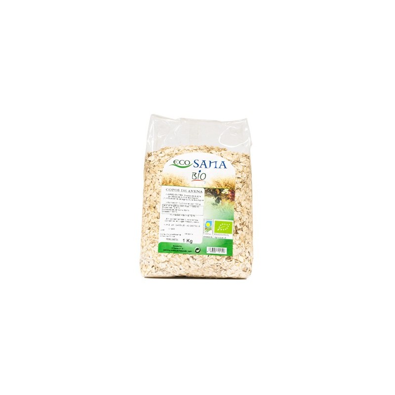 COPOS AVENA BIO 1KG ECOSANA