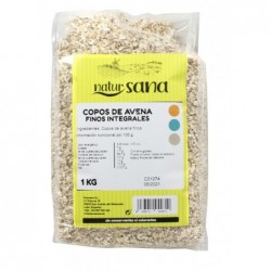 COPOS AVENA FINO 1KG NATURSANA