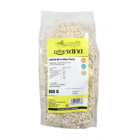 COPOS AVENA FINO 500GR NATURSANA