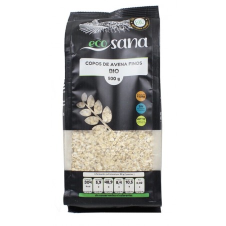 COPOS AVENA FINOS BIO 500GR ECOSANA