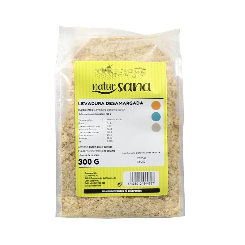 LEVADURA DESAMARGADA 300GR NATURSANA