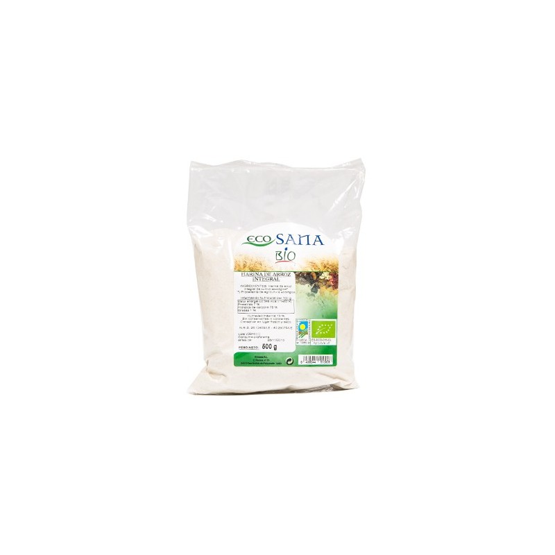HARINA ARROZ INTEGRAL BIO 500GR ECOSANA