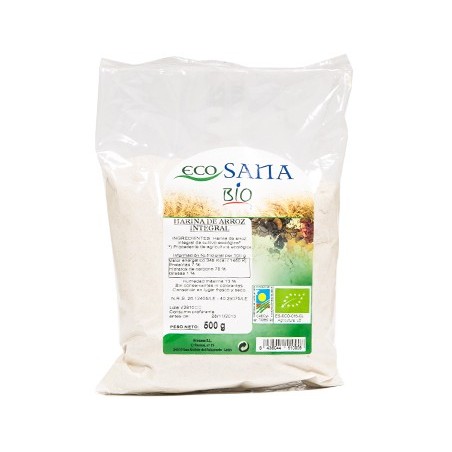 HARINA ARROZ INTEGRAL BIO 500GR ECOSANA