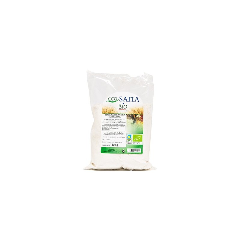 HARINA AVENA INTEGRAL BIO 500GR ECOSANA