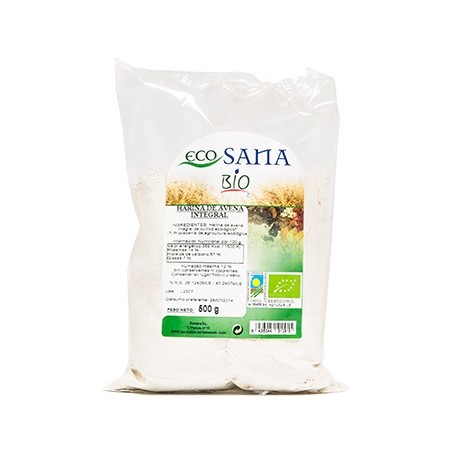 HARINA AVENA INTEGRAL BIO 500GR ECOSANA