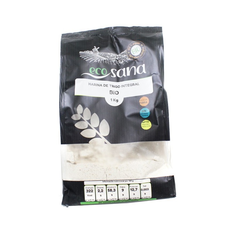 HARINA TRIGO INTEGRAL BIO 1KG ECOSANA