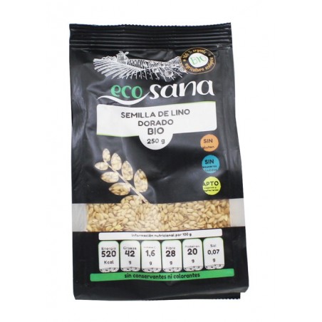 SEMILLA LINO DORADO BIO 250GR ECOSANA