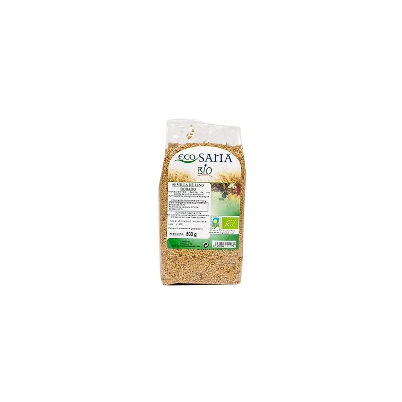SEMILLA LINO DORADO BIO 500GR ECOSANA