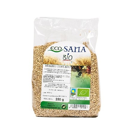 SESAMO TOSTADO BIO 250GR ECOSANA