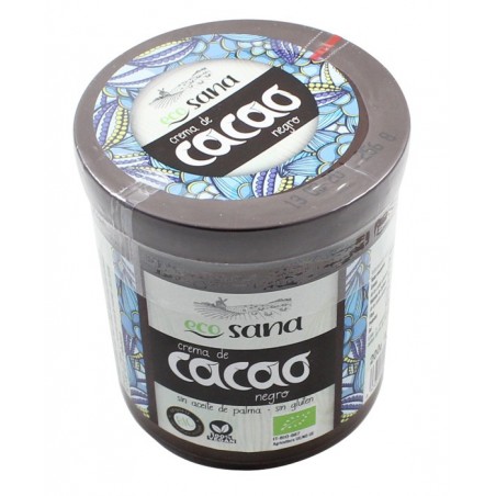 CREMA CACAO NEGRO 200GR ECOSANA