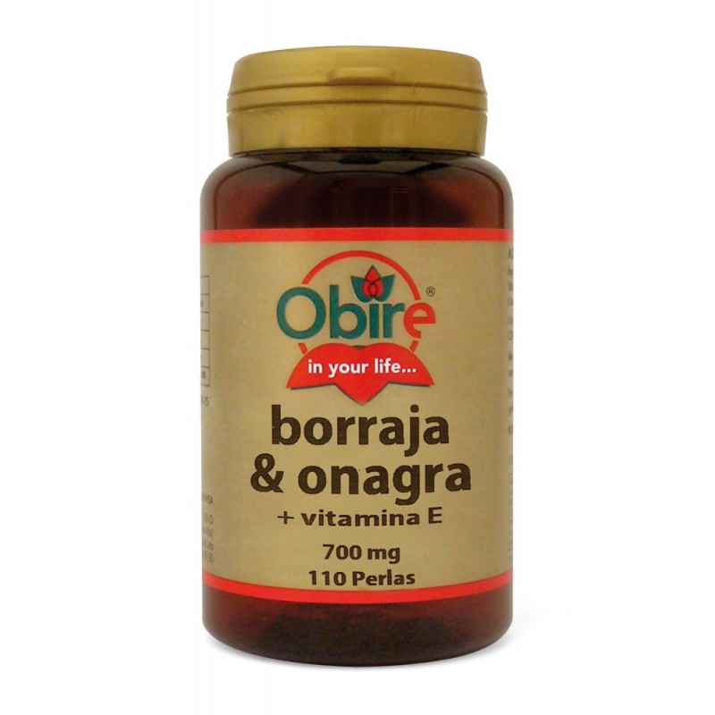 BORRAJA Y ONAGRA 500MG 110 PERL