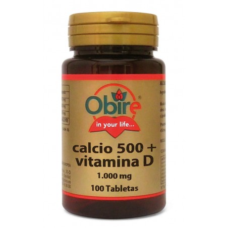 CALCIO 500 Y VIT D 1000MG 100COMP