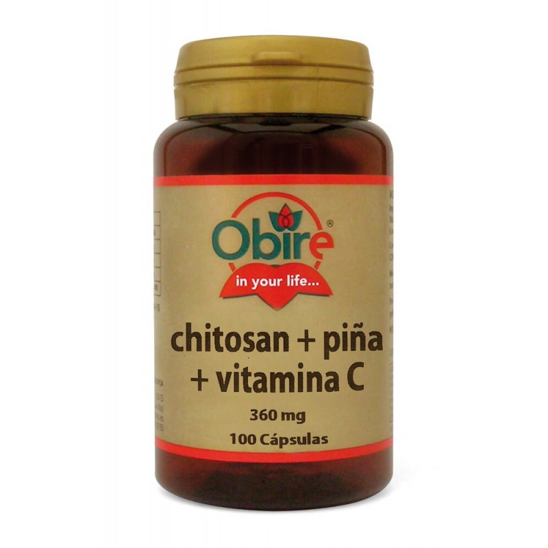 CHITOSAN Y PIÑA Y VIT C 100CAPS