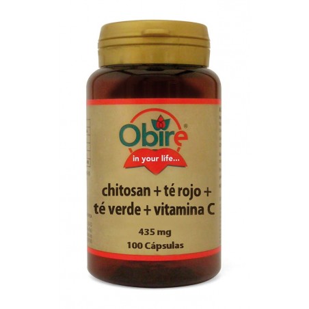 CHITOSAN TE ROJO TE VERDE C 100CAPS