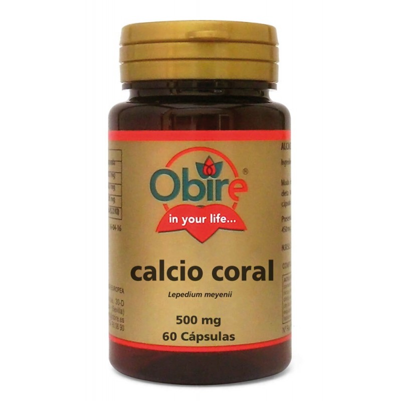 CALCIO CORAL 500MG 60CAPS