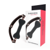 DARKNESS - MORDAZA SILICONA HUESO NEGRO