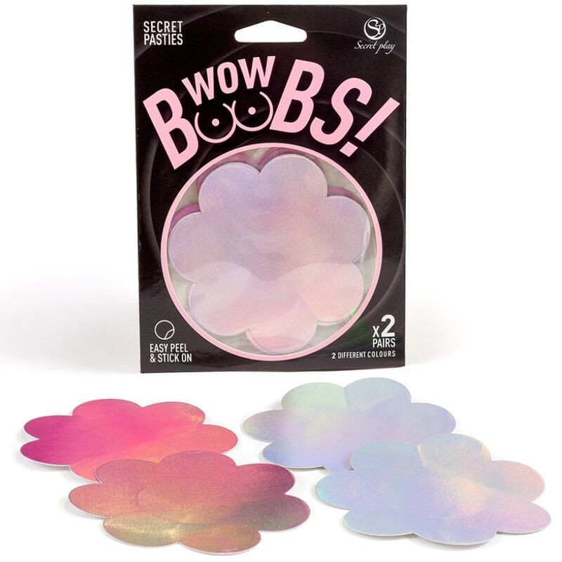 SECRET PLAY - WOW BOOBS CUBRE PEZONES FLOR
