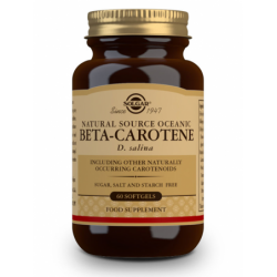 BETA CAROTENO 100% NATURAL (7mg.) 60 PERLAS