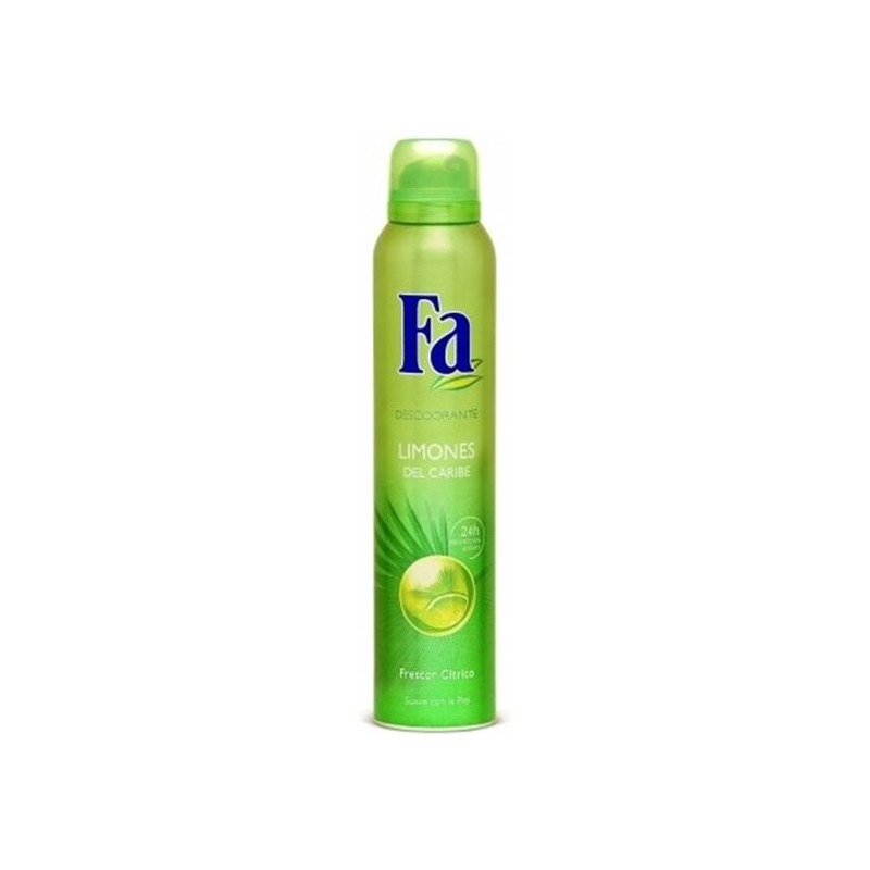 DESODORANTE FA LIMÓN CARIBE - 200 ML.