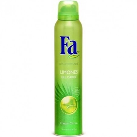 DESODORANTE FA LIMÓN CARIBE - 200 ML.
