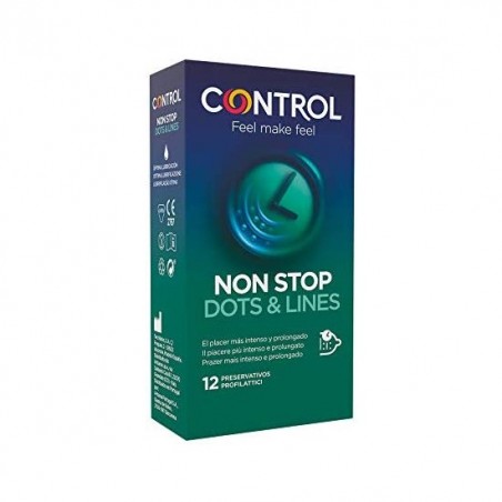CONTROL PRESERVATIVOS NON SPOT PUNTO Y ESTRÍAS - 12UDS