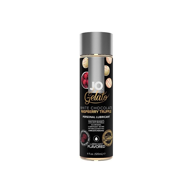 SYSTEM JO - GELATO DECADENT TRUFA DE CHOCOLATE BLANCO LUBRICANTE BASE DE AGUA 120ML