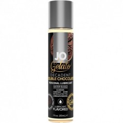 SYSTEM JO - GELATO DECADENT DOBLE CHOCOLATE LUBRICANTE BASE DE AGUA 30ML