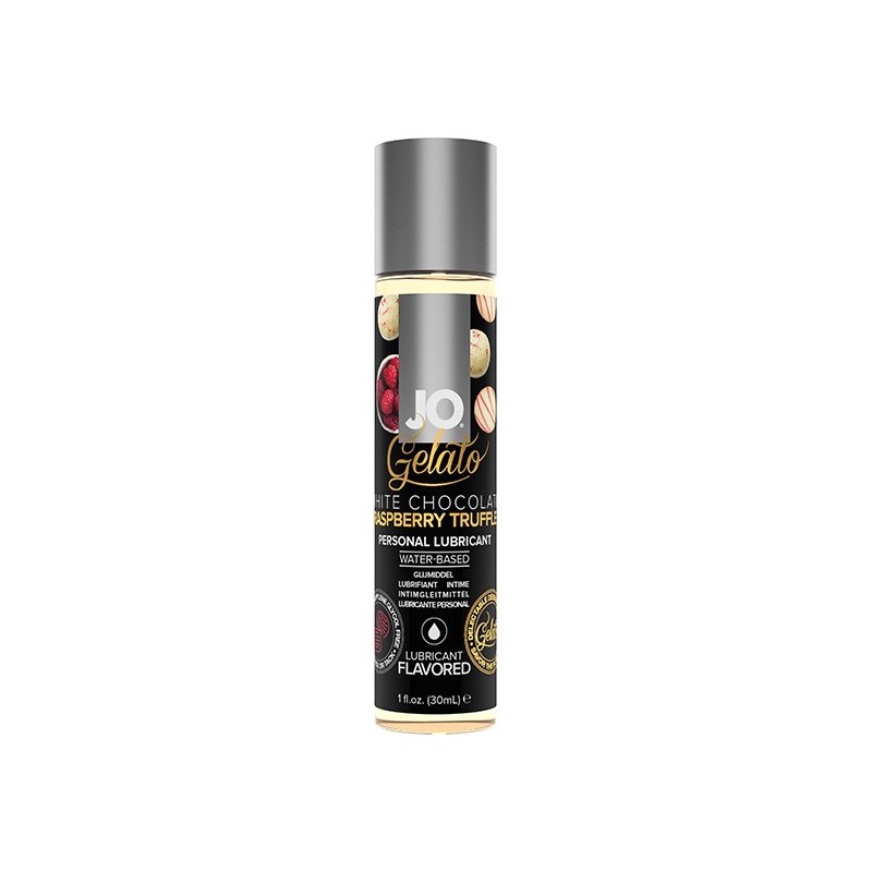 SYSTEM JO - GELATO DECADENT TRUFA DE CHOCOLATE BLANCO LUBRICANTE BASE DE AGUA 30ML